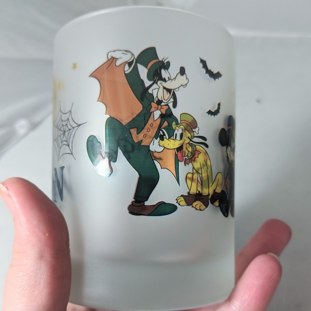 Disney Culver Mickey Minnie Halloween GLASS - Picture 8 of 9